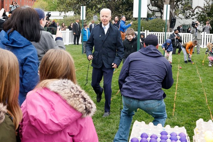 Beyaz Saray'da Paskalya etkinliği düzenlendi