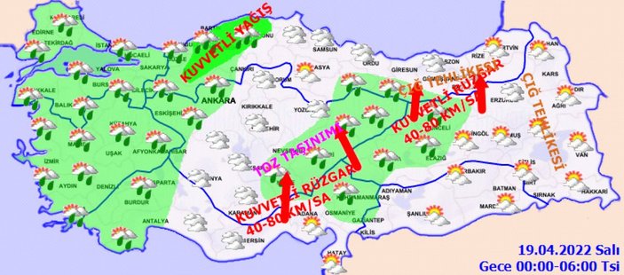 Meteoroloji'den yeni hava durumu raporu! Ooo hoş geldin Ocak!