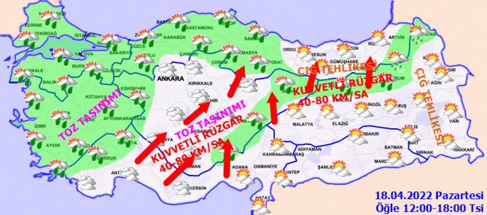 Meteoroloji'den yeni hava durumu raporu! Ooo hoş geldin Ocak!