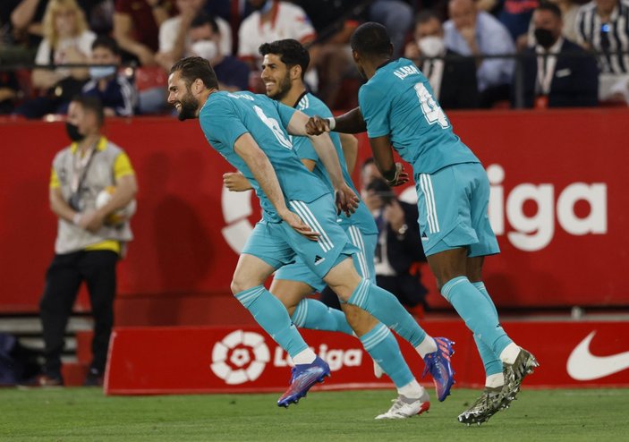 La Liga'da Real Madrid, Sevilla'yı geriden gerelerek yendi