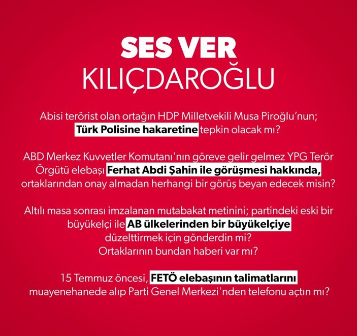 Süleyman Soylu: Ses ver Kılıçdaroğlu