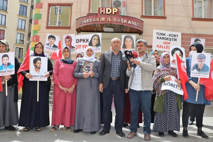 Diyarbakır'da evlat nöbetindeki aile sayısı 285 oldu