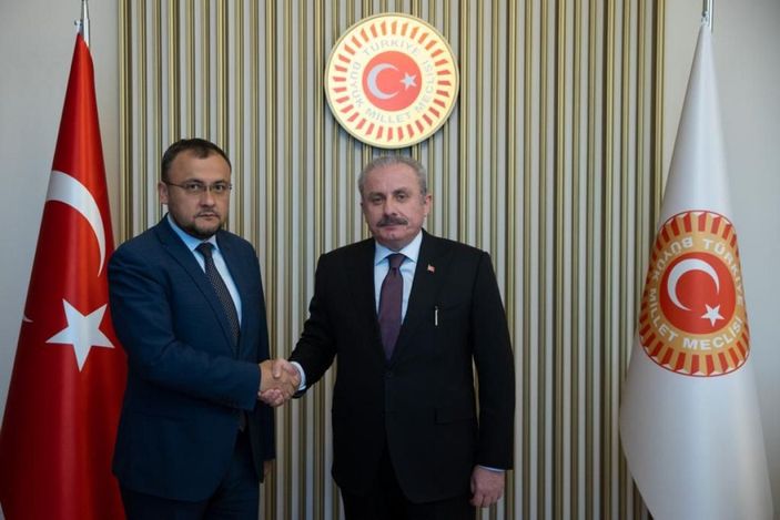 Mustafa Şentop-Vasyl Bodnar görüşmesi