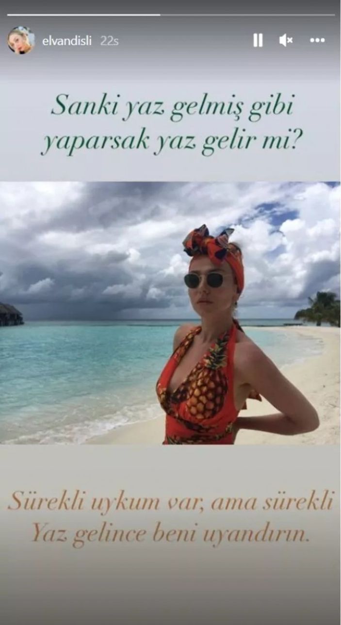 Arka Sokaklar'ın Pınar'ı deniz kenarına geçti, dekolteli elbisesiyle poz verdi! 'Bu nasıl bir güzellik ya'