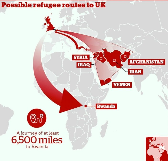 Danimarka, Suriyelileri Ruanda'ya yollayacak