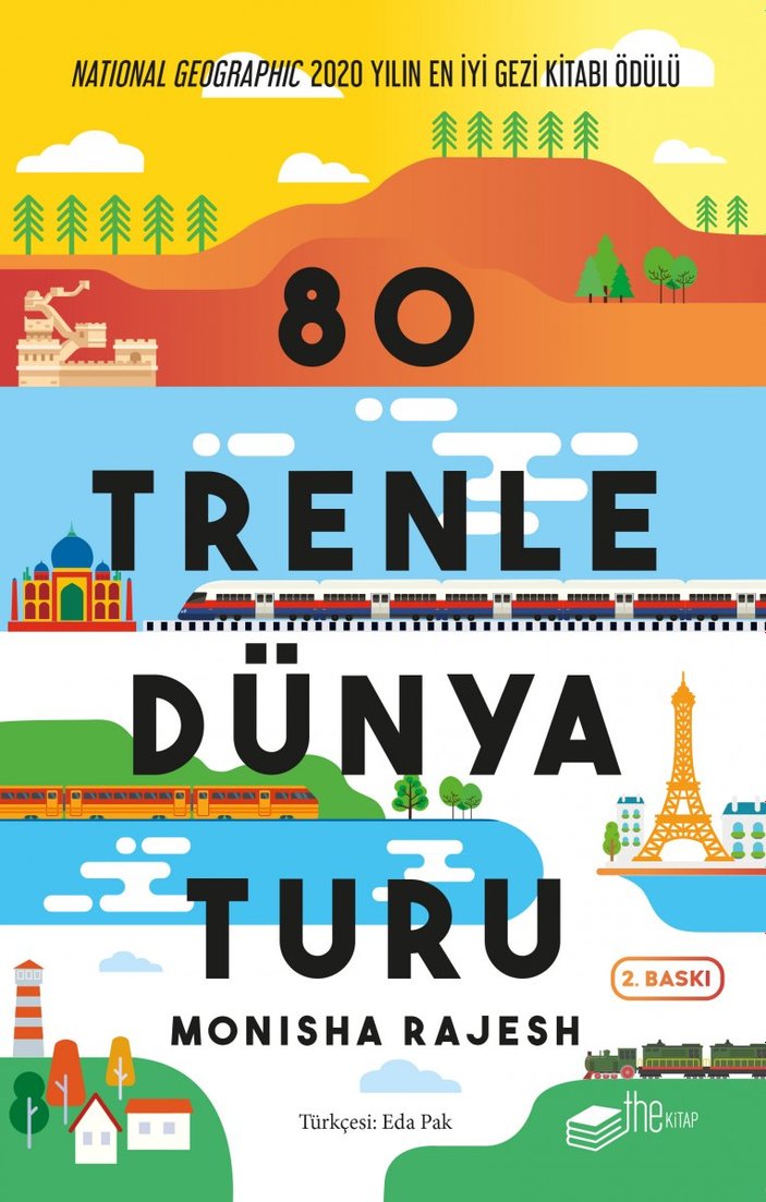 80 Trenle Dünya Turu kitabıyla, hem eğlenecek hem de öğreneceksiniz