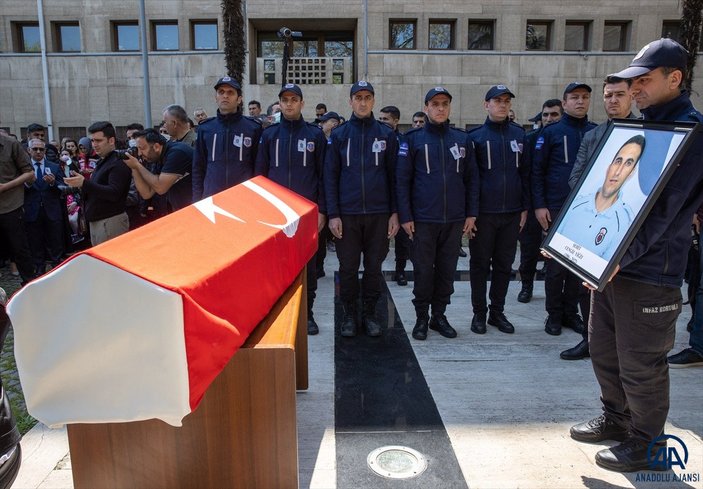 Bursa'da şehit Cengiz Yiğit için cenaze töreni