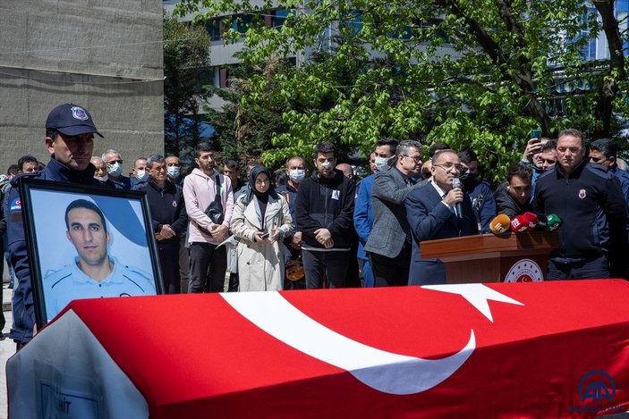 Bursa'da şehit Cengiz Yiğit için cenaze töreni