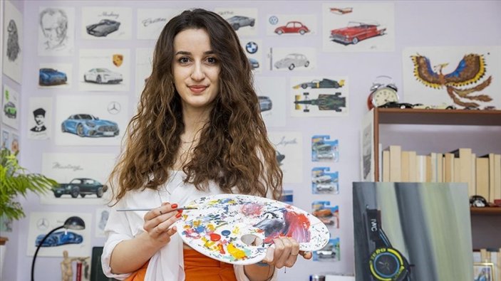Ankara'da üniversite öğrencisi otomobil tasarımları yapıyor
