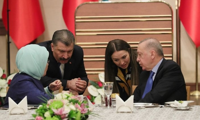 Cumhurbaşkanı Erdoğan sağlık çalışanlarıyla bir araya geldi