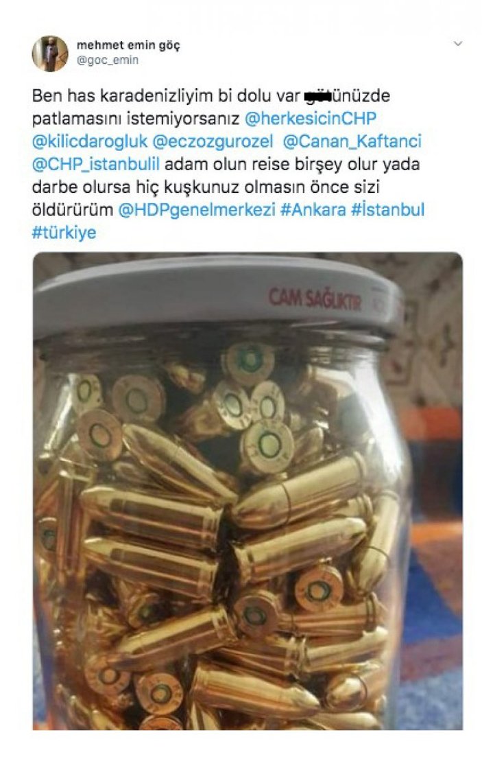 Kemal Kılıçdaroğlu'nu tehdit davasında karar