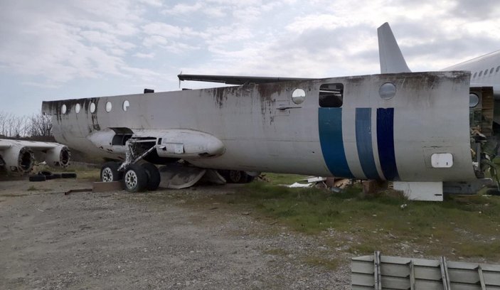 Tarihi hurda yolcu uçakları Tuzla’ya kara yoluyla taşınacak
