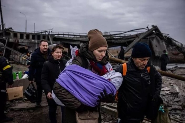 BM'den Ukrayna'da ülke içindeki tahliyelere ilişkin açıklama