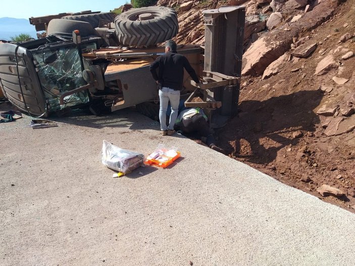Gaziantep'te iş makinesinin altında kalan operatör yaşamını yitirdi