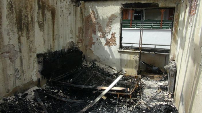 i Kocaeli'de 3 yaşındaki çocuk çakmakla oynarken evi yaktı