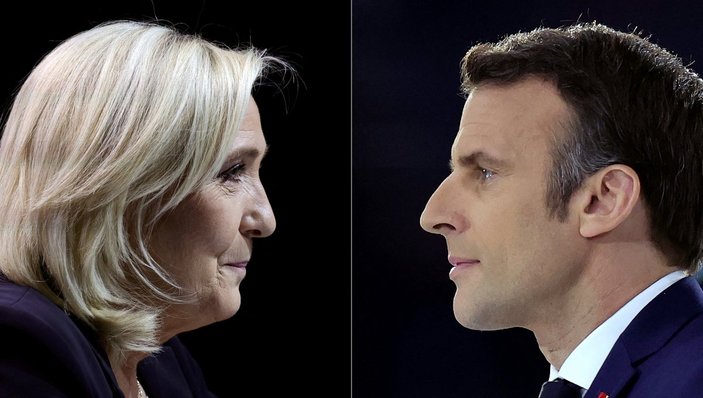 Emmanuel Macron ve Marine Le Pen'den karşılıklı suçlamalar