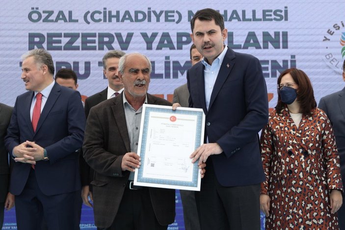 Murat Kurum'dan Malatyalı depremzedelere müjde
