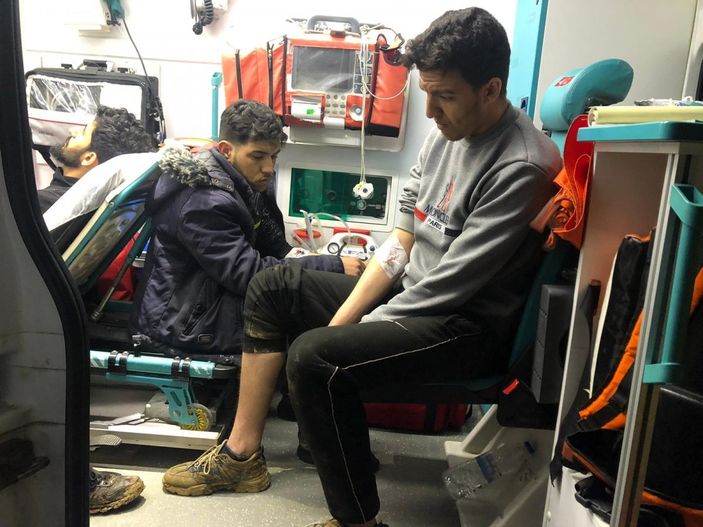 i Kırklareli'de 4 kaçak göçmen yaralı halde bulundu