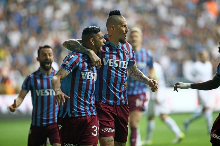 Trabzonspor, Adana Demirspor'u 3-1 mağlup etti