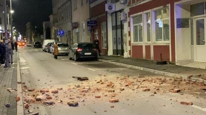 Bosna Hersek'te 5.7 büyüklüğünde deprem