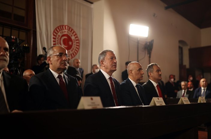 Mustafa Şentop, Birinci Meclis'te konuştu