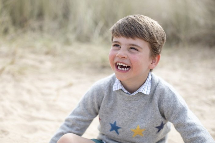 İngiliz Prens Louis 4 yaşında