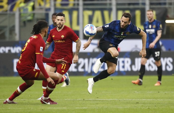 Inter, Roma’yı 3 golle mağlup etti.