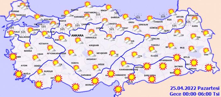 Meteoroloji'den yeni hava durumu raporu! Deniz, güneş, kumsal yükleniyor...