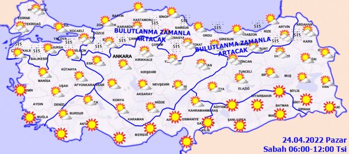 Meteoroloji'den yeni hava durumu raporu! Deniz, güneş, kumsal yükleniyor...
