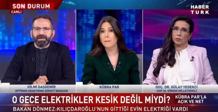 Hilmi Daşdemir'den Gülay Yedekci'ye: Hanımefendi gibi davranın