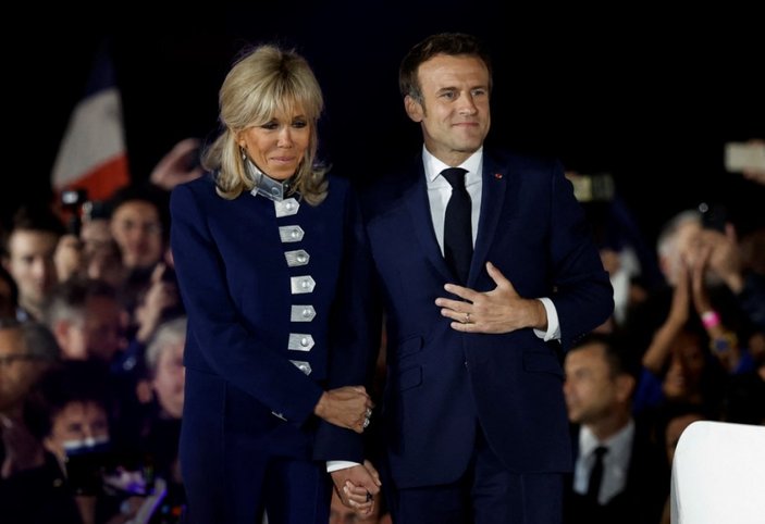 Fransa'da Macron yeniden Cumhurbaşkanı oldu