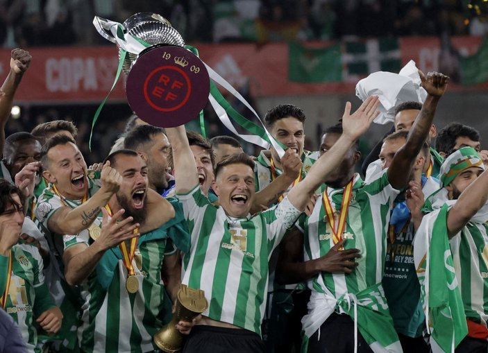 İspanya Kral Kupası’nın sahibi Real Betis oldu
