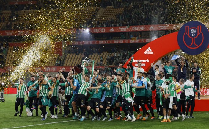 İspanya Kral Kupası’nın sahibi Real Betis oldu