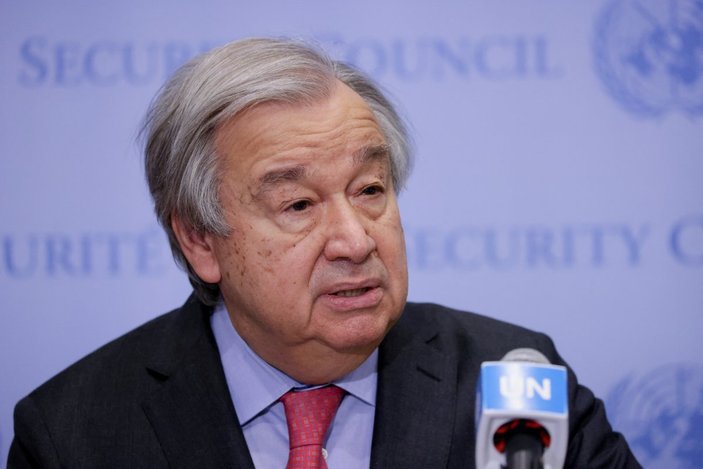 BM Genel Sekreteri Antonio Guterres yarın Türkiye'ye gelecek