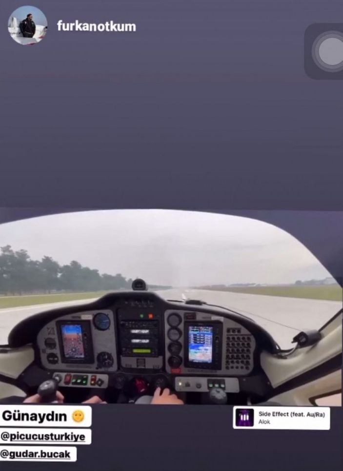 Bursa'da uçak düştü