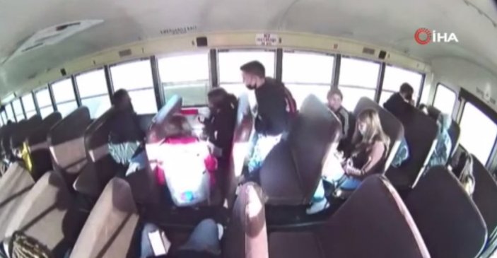 ABD’de okul otobüsüne çarptı: 7 öğrenci yaralı