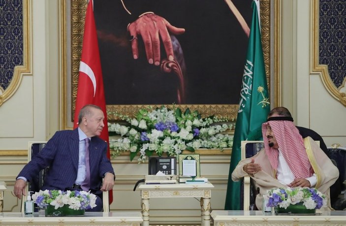 Cumhurbaşkanı Erdoğan, Suudi Arabistan'da