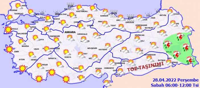 Meteoroloji'den yeni hava durumu raporu! Sıcak hava için fazla mı dua ettik ne... Yanıyoruz galiba