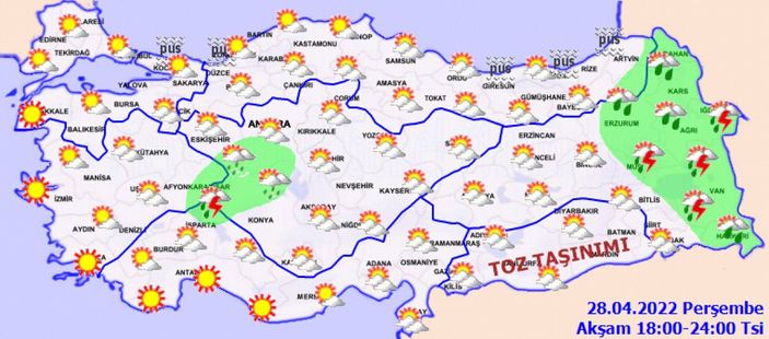 Meteoroloji'den yeni hava durumu raporu! Sıcak hava için fazla mı dua ettik ne... Yanıyoruz galiba