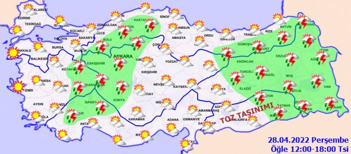 Meteoroloji'den yeni hava durumu raporu! Sıcak hava için fazla mı dua ettik ne... Yanıyoruz galiba
