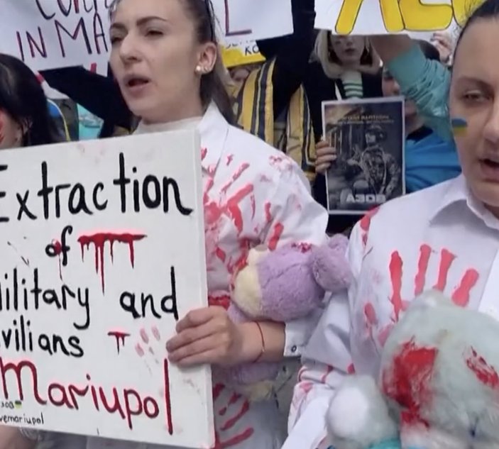 Ukraynalılardan çağrı: 'Erdoğan Mariupol'ü kurtar'