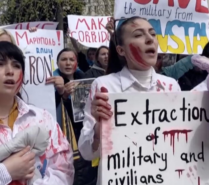 Ukraynalılardan çağrı: 'Erdoğan Mariupol'ü kurtar'