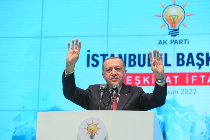 Cumhurbaşkanı Erdoğan AK Partililerle iftarda bir araya geldi