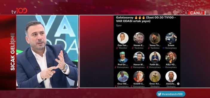 VAR Odası, Twitter'ı televizyona getirdi