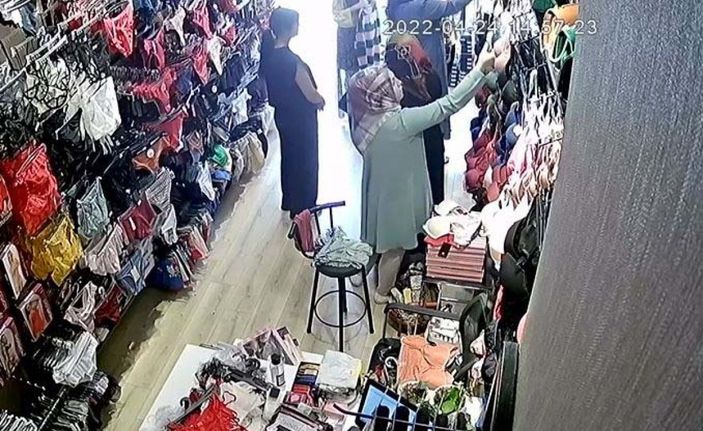 d Gaziantep'te iç çamaşırı hırsızlığı