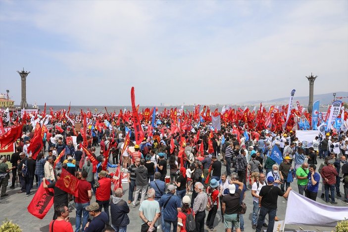 İzmir'den 1 Mayıs görüntüleri