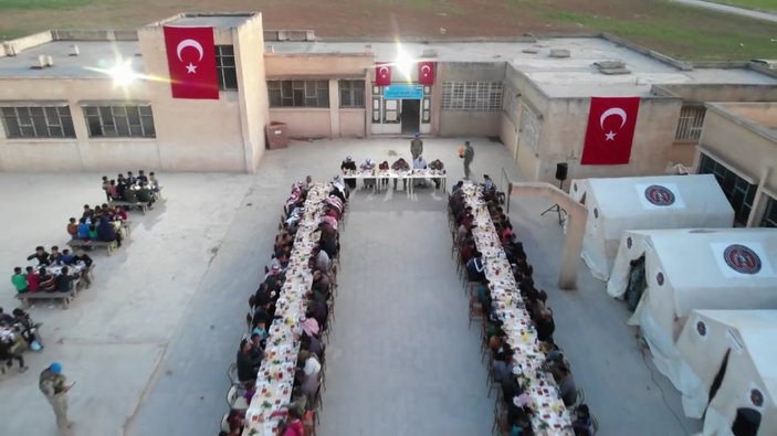 Mehmetçik, Barış Pınarı bölgesinde desteklerine devam ediyor