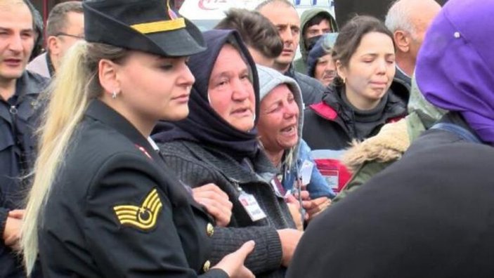 Şehit Uzman Çavuş Mümin Çarkcı'nın cenazesi memleketi Samsun'da