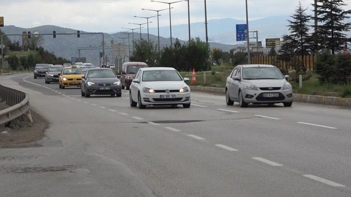 i Yollarda bayram yoğunluğu