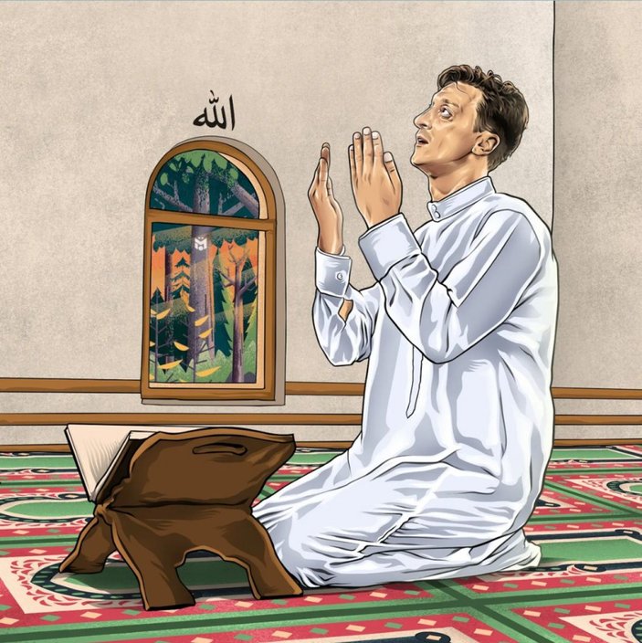 Mesut Özil'den Ramazan Bayramı paylaşımı